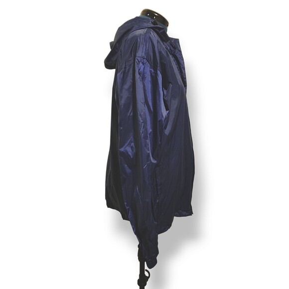 ICEBURG OUTERWEAR Blue Full Zip Hooded Lagan Look  Rain Jacket  Women's … - Picture 5 of 6